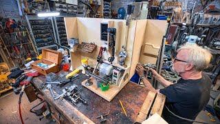 Adam Savages One Day Builds Mini Lathe Workstation [upl. by Delmer278]