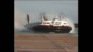 CalaisDover and back in world largest hovercraft the SRN4 [upl. by Tsenrae]