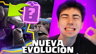 CLASH ROYALE EVOLUCIONA LA PEOR CARTA DE ATAQUE😳 [upl. by Zoellick]