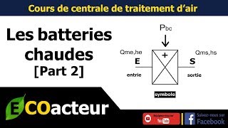 CTA  Dimensionnement de la batterie chaude part 2 [upl. by Taka]