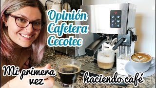 Opinión CAFETERA CECOTEC Power Instantccino 20 OPINIÓN CECOTEC [upl. by Orpheus959]