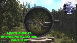 Lighthouse to Shoreline Marathon Complete Escape From Tarkov 4k  Road to Lighthouse PVE Episode 176 [upl. by Adnauqaj793]