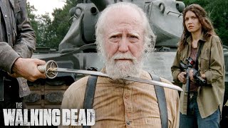 Classic Scene  The Governor Kills Hershel  Season 4  The Walking Dead [upl. by Killie]