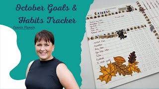 October Goals amp Habits Tracker Setup [upl. by Ned925]