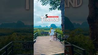 5 must visited😍places in THAILAND🇹🇭 [upl. by Enneite479]