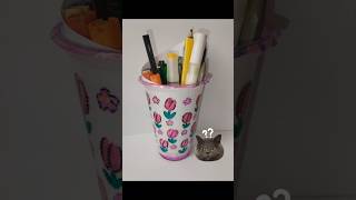 Lets colour this cup randomly and make it usable 🙂 art drawing shorts [upl. by Ejrog828]