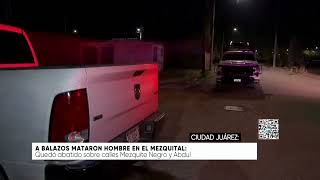 A balazos mataron hombre en El Mezquital [upl. by Hamlin790]