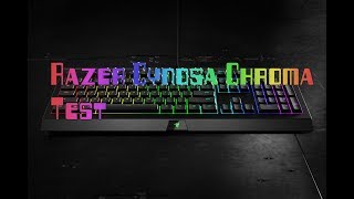 Razer Cynosa Chroma Test Bunte MembranTastatur für Spieler [upl. by Brunell]