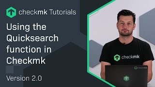 Using the Quicksearch function in Checkmk CMKTutorial [upl. by Anayd]