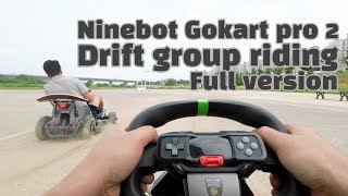 번개후기 나인봇 고카트 프로 2세대 고속 드리프트 라이딩 번개 후기 영상  ninebot gokart pro2 drift riding video [upl. by Ttoile576]