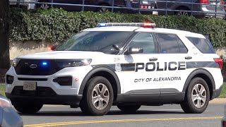 Alexandria Police Department 2119 Responding [upl. by Telfore]