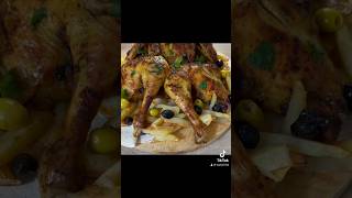 Poulet au four poulet food recettetunisienne recetterapide recettefacile recette [upl. by Llednew590]