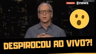 JORGE PONTUAL DESPIROCOU AO VIVO NA GLOBO NEWS [upl. by Lyred]