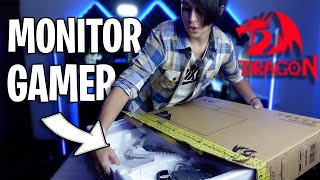 MI NUEVO MONITOR GAMER  DIA 3  Semana Redragon [upl. by Nnahtebazile]