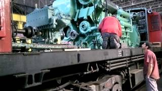 Locomotora ALCO RSD35 6447 [upl. by Noakes764]