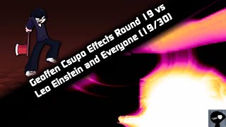 misspell on the thumbnail Geffen Csupo Effects Round 19 vs Leo Einstein and Everyone 1930 [upl. by Zeni]