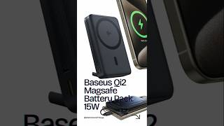 Baseus 15W MagSafe Battery Pack – 10000mAh Power Bank with 45W Fast Charging USBC amp Smart Display [upl. by Enial]