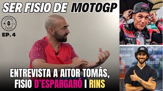 El FISIO dALEIX ESPARGARÓ i RINS a MOTOGP Entrevista a Aitor Tomás  Aturada a Boxes 4 [upl. by Hollenbeck]