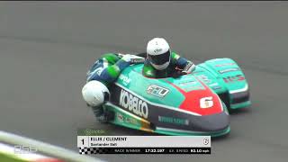 Molson Group British Sidecar Championship 2022 Round 1 Oulton Park  Race 2 [upl. by Bopp]