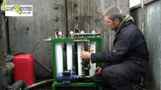 Filtering waste vegetable oil [upl. by Baynebridge]