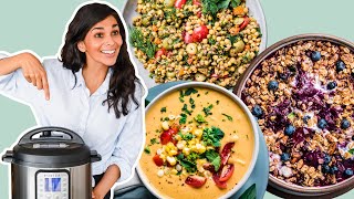 VEGAN INSTANT POT RECIPES FOR SUMMER  3 easy recipes [upl. by Adai108]