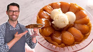 Foolproof Tarte Tatin Recipe  Preppy Kitchen [upl. by Fogarty221]