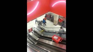 Cart Escalator in Target [upl. by Yramliw]