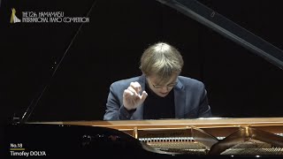 TIMOFEY DOLYA  1st round of 12th Hamamatsu International Piano Competition [upl. by Lezah]