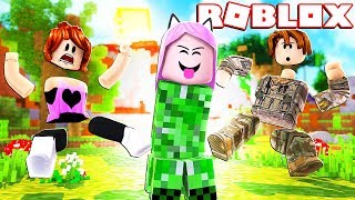 VIDA DE CREEPER NO ROBLOX Creeper CHAOS [upl. by Koal228]