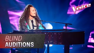 The Blind Auditions Sapphire Tamalemai Sings Runnin  The Voice Australia 2020 [upl. by Shiller]