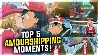 Top 5 Amourshipping Moments in Pokemon Anime l Ash and Serena l Love Moments l Explained [upl. by Brig]