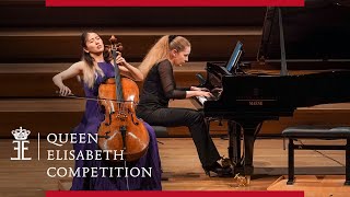 Britten Sonata in C major op 65  Min Ji Kim  Queen Elisabeth Competition 2022 [upl. by Leugimsiul]