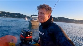 IRB RESCUE  Crayfish and Snapper  Catching our own food  Freediving amp Spearfishing New Zealand [upl. by Nij]