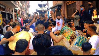 Bisket jatra  Shindhur Jatra  Thimi Balkumari [upl. by Yaf596]