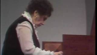 Rosalyn Tureck  Bach Goldberg Variations BWV 988  Varation 29 [upl. by Ahsakal]