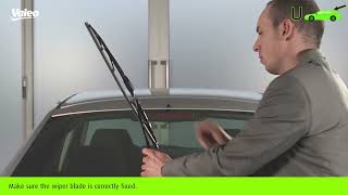 Valeo Wiper Blade quotHow to Fitquot guide for Conventional Rear U [upl. by Nenad]