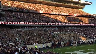 Texas Aggie Entrance And War Hymn South Carolina Game 2017 [upl. by Douville]