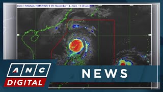 Ofel now a super typhoon Signal no 5 and 4 up in parts of Northern Luzon  ANC [upl. by Weinreb]