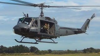 RNZAF UH1H Iroquois Huey [upl. by Aryamo856]