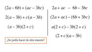 factorizacion por agrupacion [upl. by Elkin]