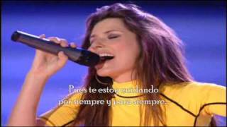 Shania Twain  Forever and for always  Subtitulado en Español [upl. by Ardnuahc680]