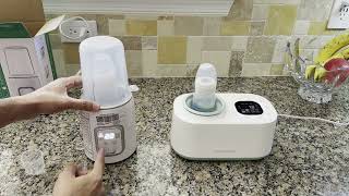 Grownsy vs Momcozy Baby Bottle Warmer Comparison [upl. by Labotsirhc]