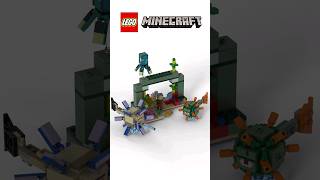 마인크래프트 레고 21180 가디언 전투  MINECRAFT LEGO 21180 Guardian Battle [upl. by Lebisor11]