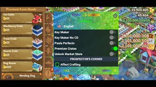 Farmville 2 Country Escape  Premium Crates Mod VIP 2425 ❤️ [upl. by Nonnairb452]