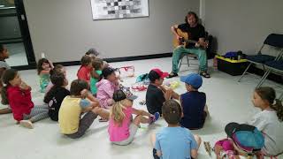 Atelier déveil musical avec les enfants du camp de jour de SaintHenri de la claudelep1 [upl. by Aleil]