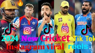 Cricket Tik Tok Video 2024💥 New Cricket Tik Tok Video🔥 Instagram reels MrIndianCricketer [upl. by Rahal]