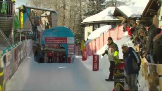 St Moritz WCh Womens Bobsleigh Heat 1 January 25 2013 [upl. by Namyw]