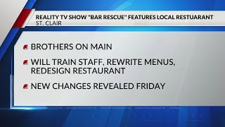 HGTV Bar Rescue features St Clair restaurant [upl. by Busiek]