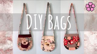 DIY Fabric Bags ♥︎ [upl. by Aelegna84]