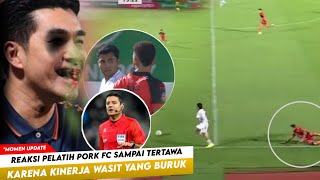 Tak Terima Asnawi Di Curangi  Lihat Kemarahan pelatih Port FC Bela Asnawi Mati Matian [upl. by Barvick]